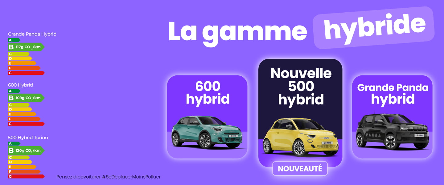 Fiat, en tout hybride